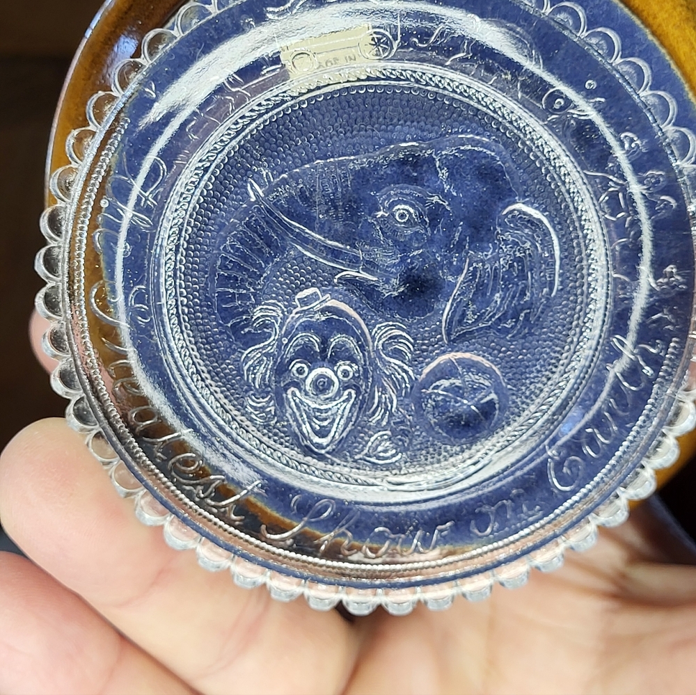 Vintage Glass Sun Catchers with Wooden Holder - Picture 7 of 11